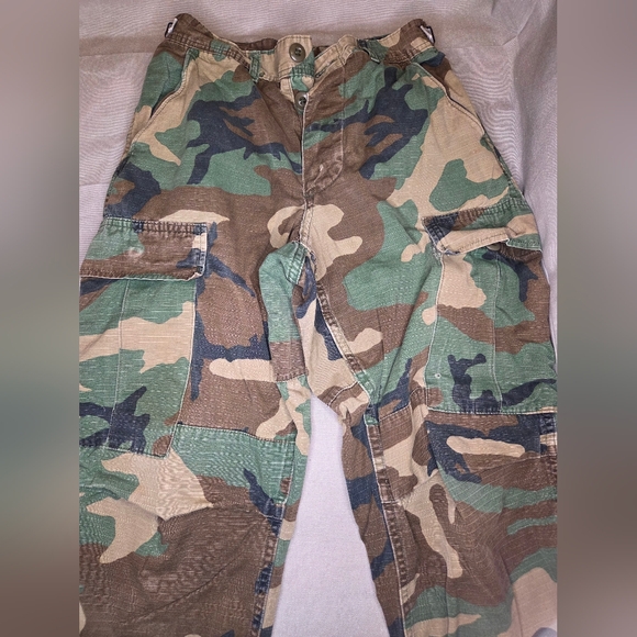 Vintage Women's Military Camouflage Cargo Pant - Size XS - Picture 2 of 9